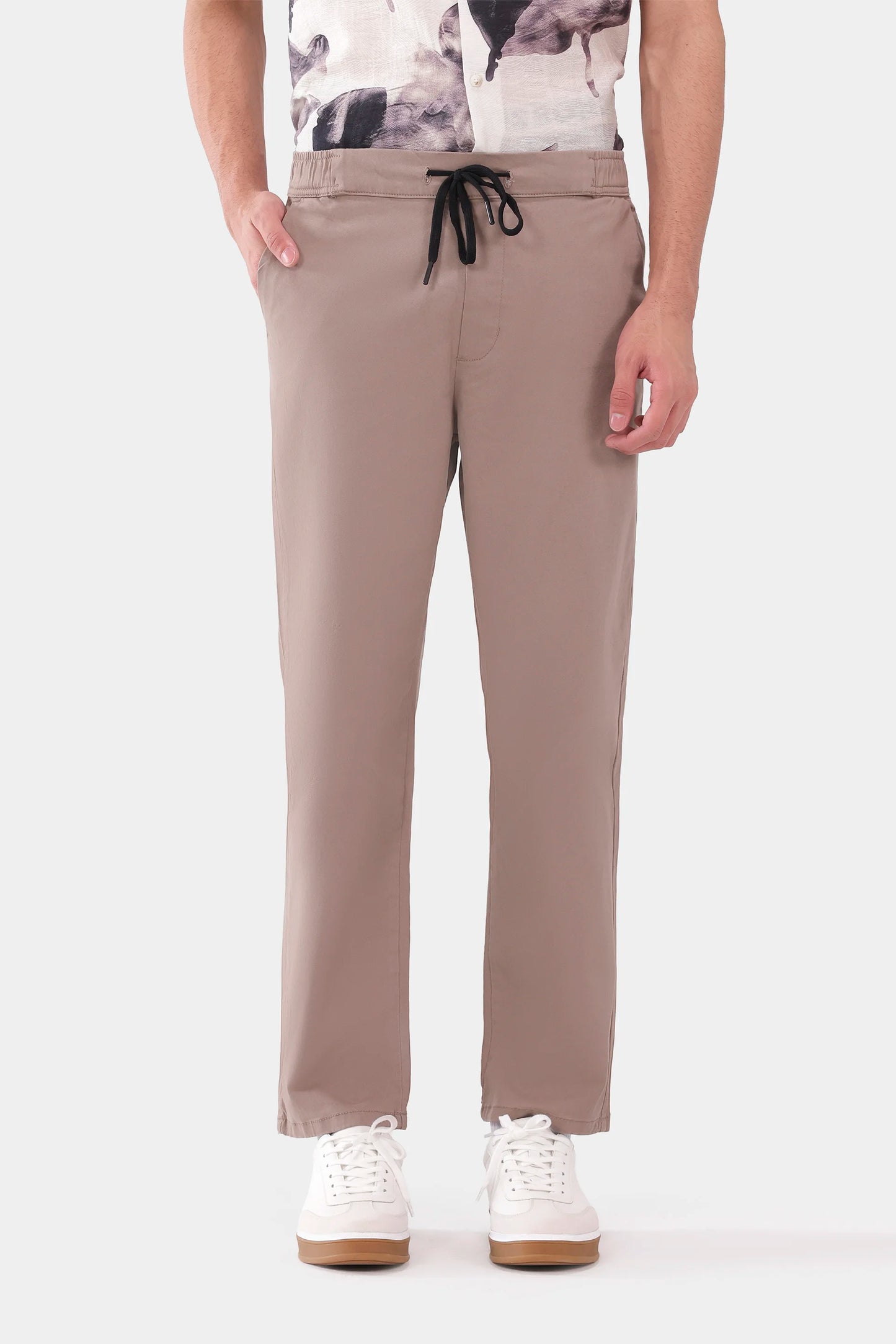Jogger Fit Twill Trousers - Cougar Clothing