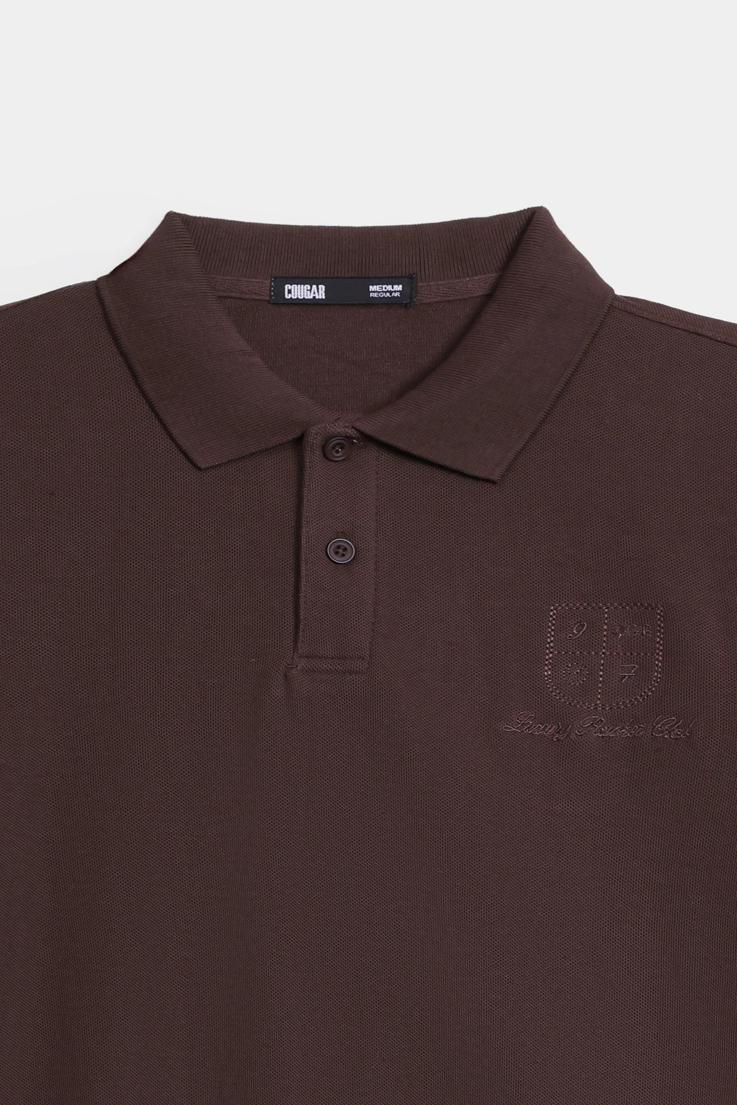 Honeycomb Pique Polo - Cougar Clothing