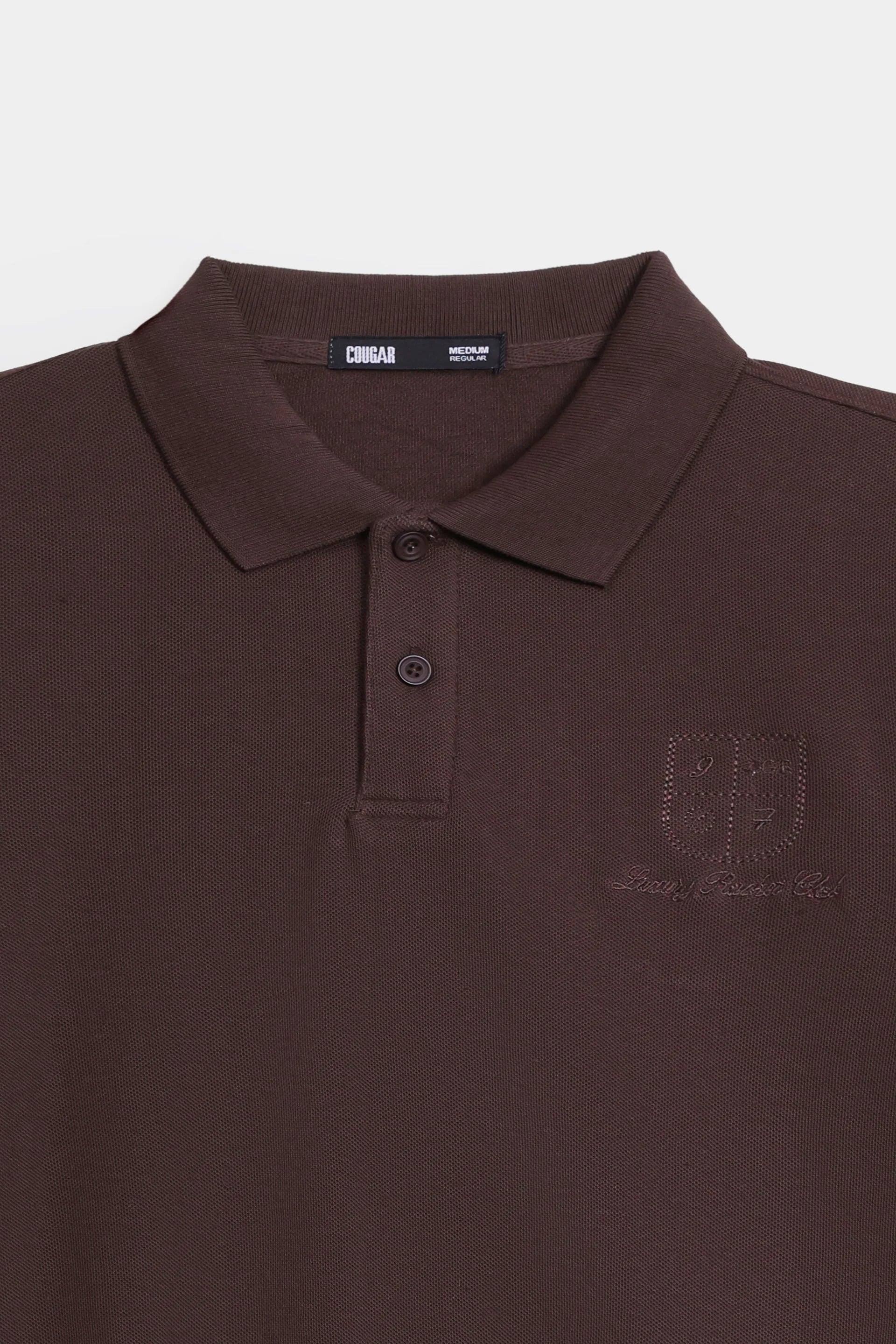 Honeycomb Pique Polo - Cougar Clothing
