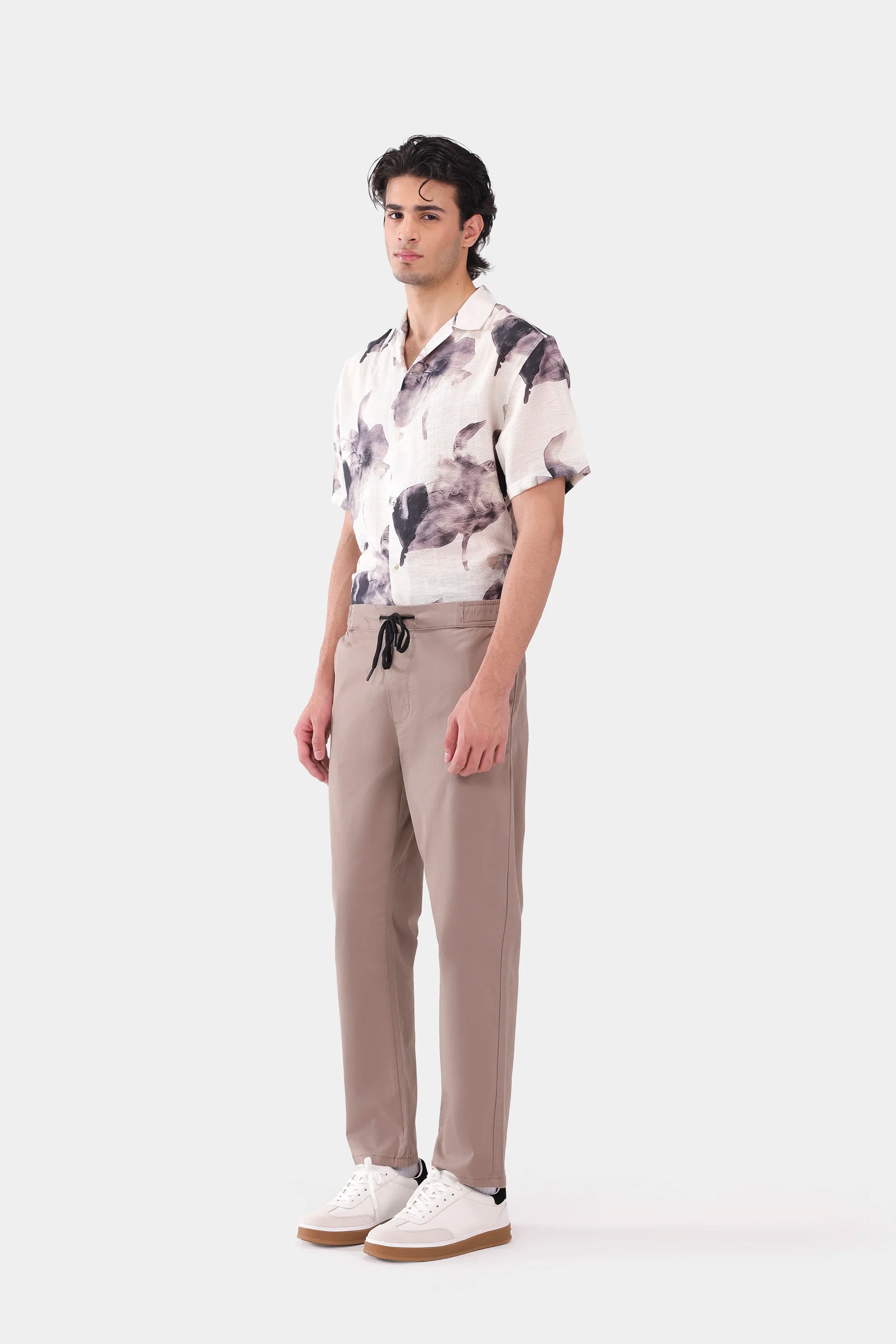 Jogger Fit Twill Trousers - Cougar Clothing