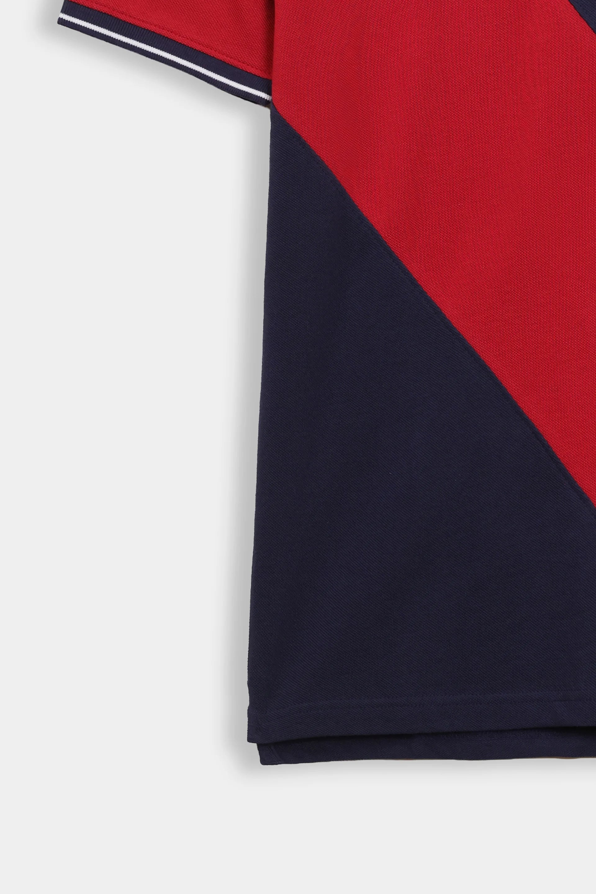 Contrast Panel Polo - Cougar Clothing