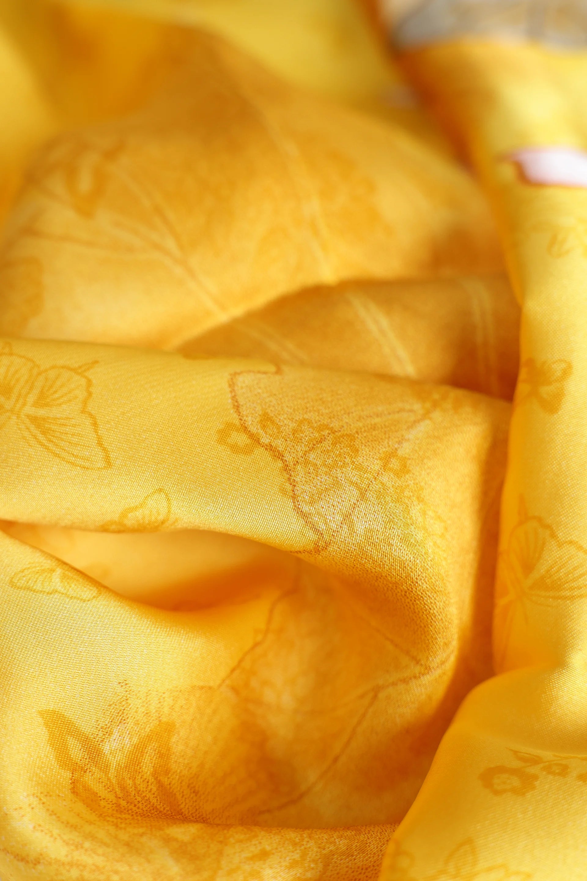 Printed Silk Scarf - Cougar Clothing