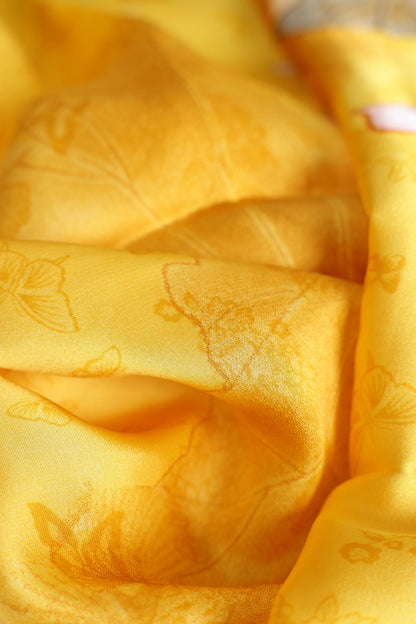 Printed Silk Scarf - Cougar Clothing