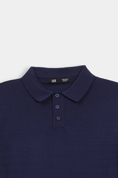 Fine Knit Polo - Cougar Clothing