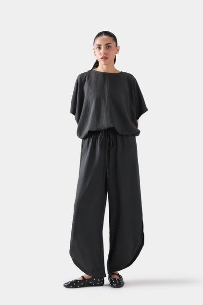 Curved Hem Trousers - Cougar Clothing