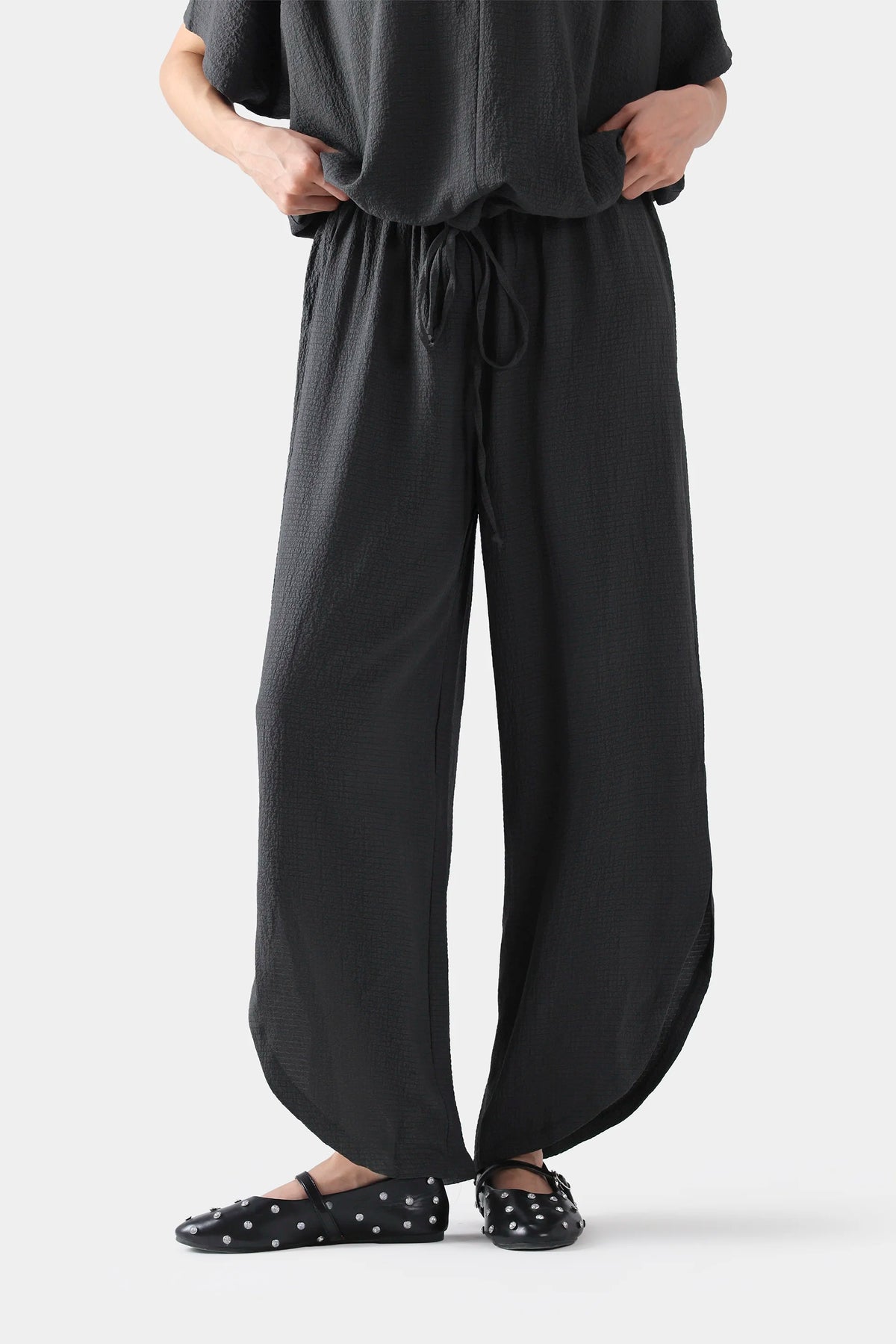 Curved Hem Trousers - Cougar Clothing