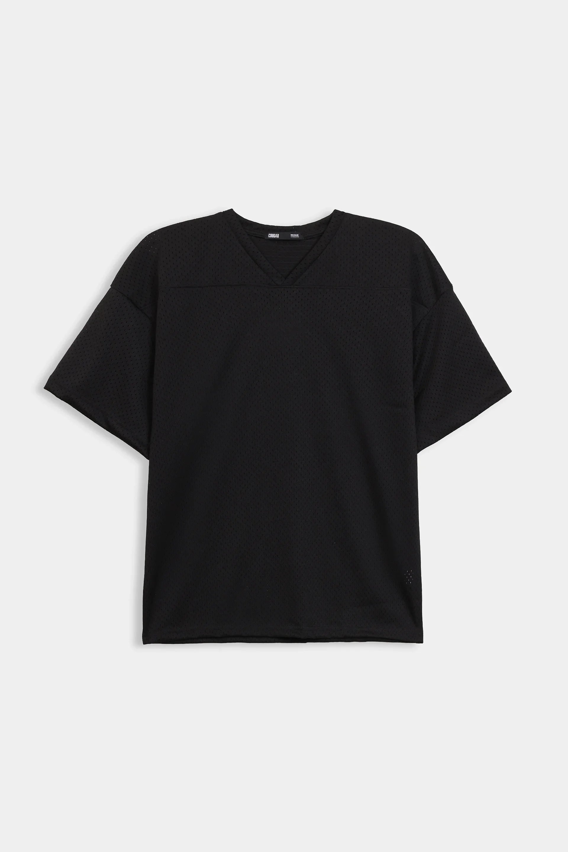 Jacquard Mesh T-Shirt - Cougar Clothing