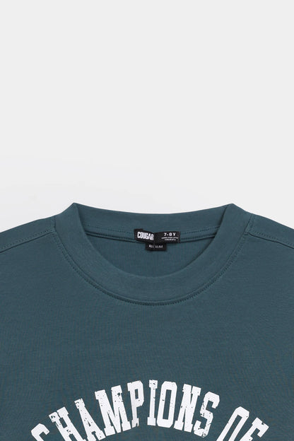 Relaxed Graphic T-Shirt - Cougar Clothing