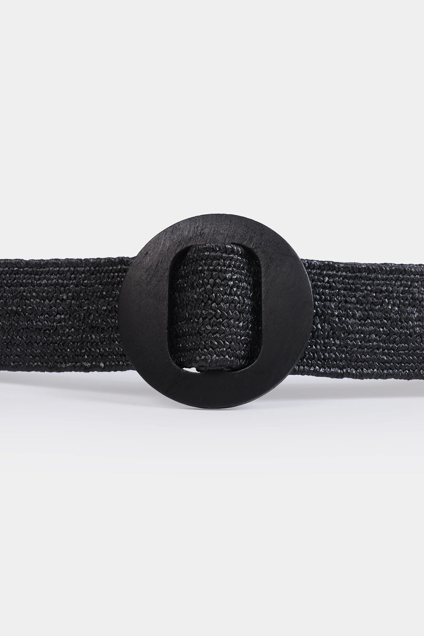 Elasticated Faux-Straw Belt - Cougar Clothing