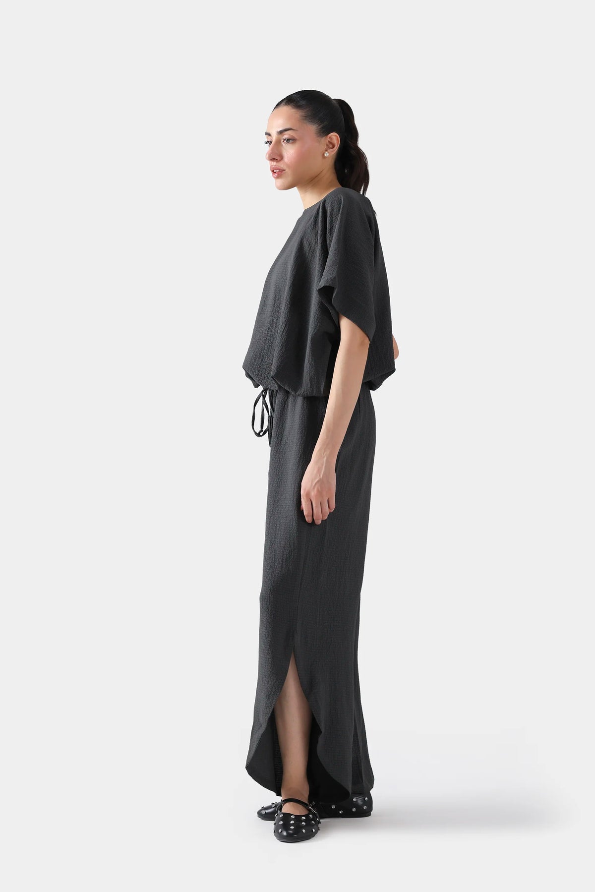 Curved Hem Trousers - Cougar Clothing
