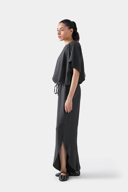 Curved Hem Trousers - Cougar Clothing