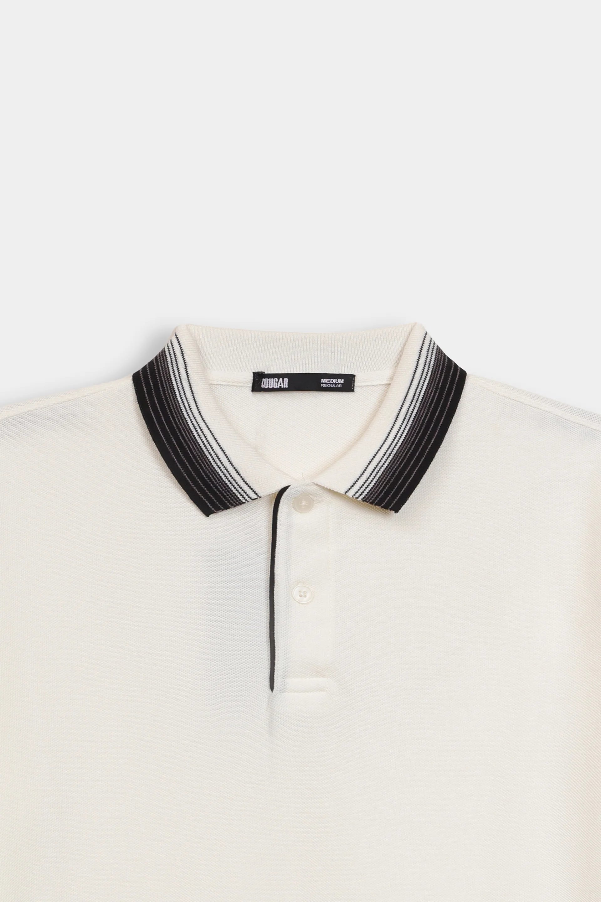 Tipped Pique Polo - Cougar Clothing