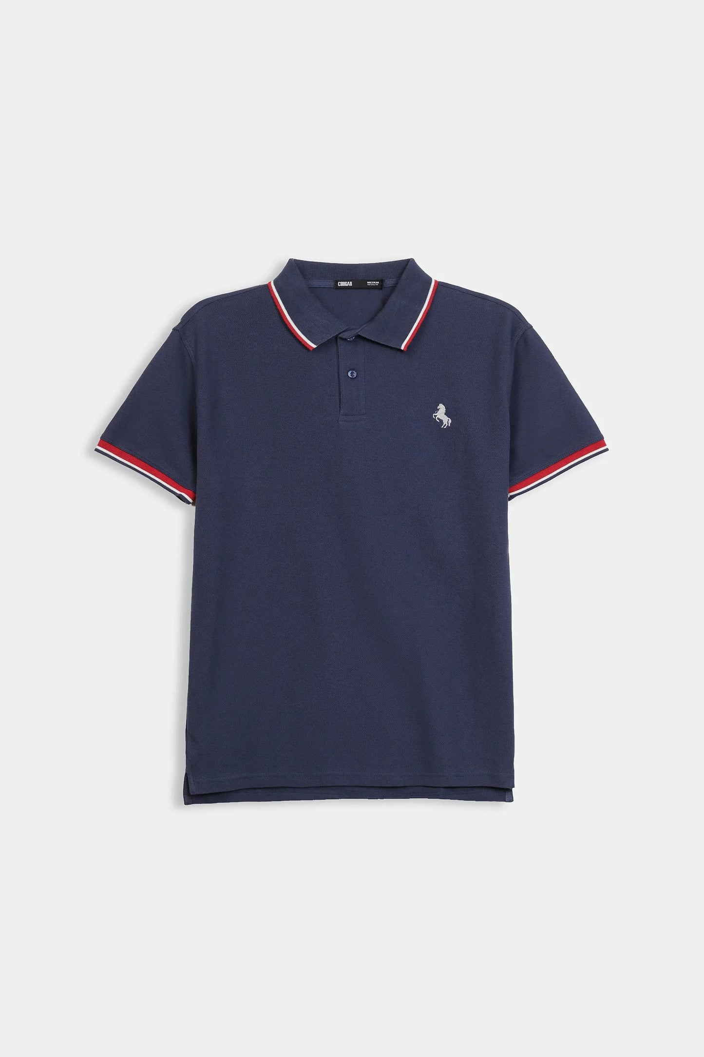 Textured Tipping Polo - Cougar Clothing