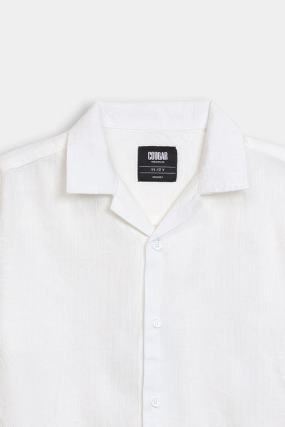 Self-Jacquard Shirt - Cougar Clothing
