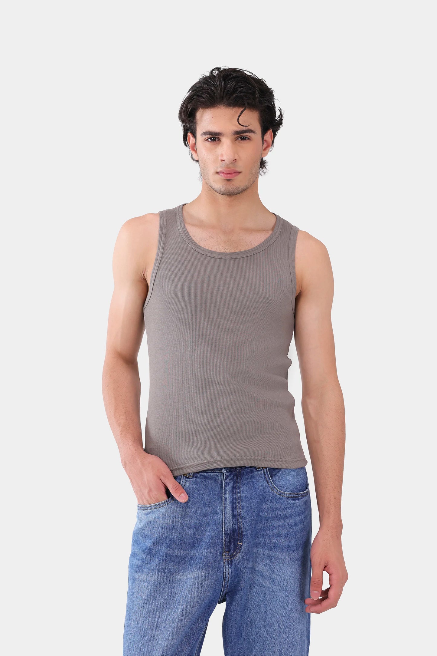 Ribbed Tank Top - Cougar Clothing