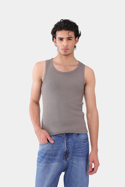 Ribbed Tank Top - Cougar Clothing