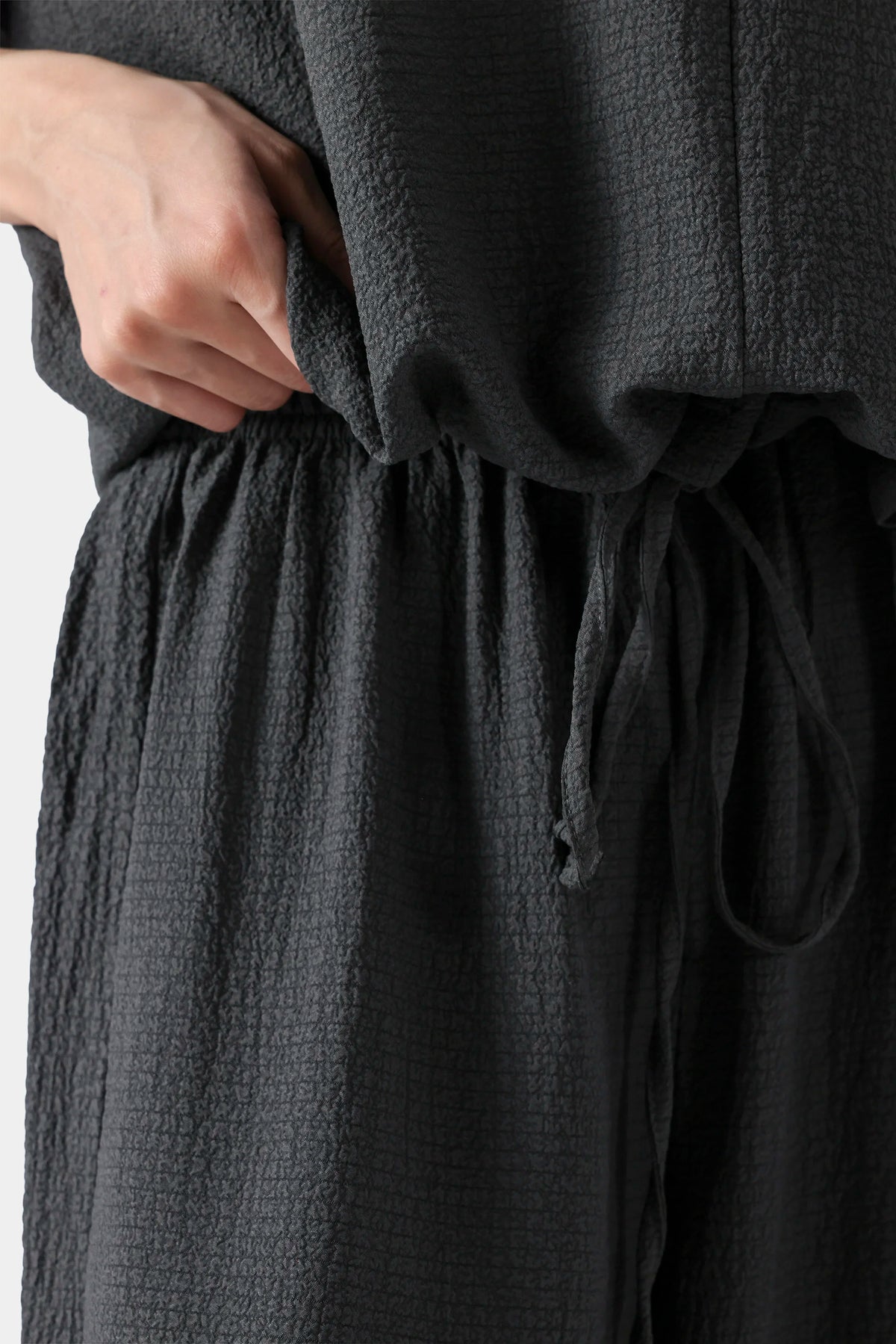 Bat Sleeve Top With Tie Details - Cougar Clothing