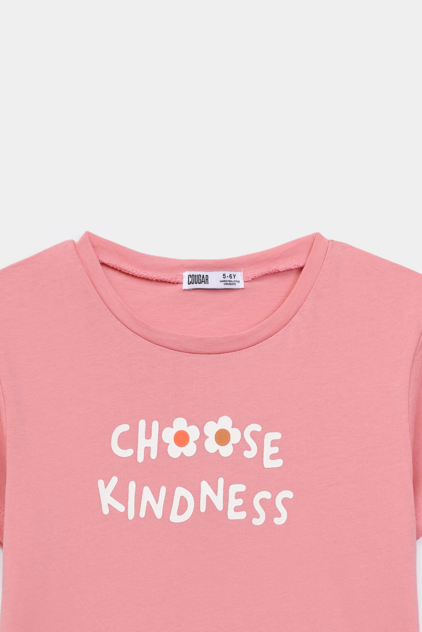 Text Printed T-Shirt - Cougar Clothing
