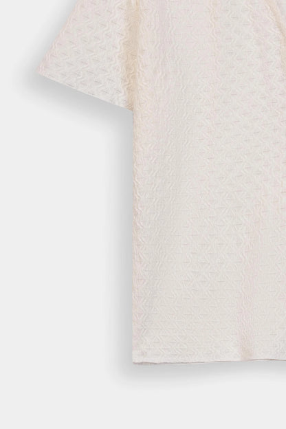 Textured Short-Sleeved Shirt - Cougar Clothing