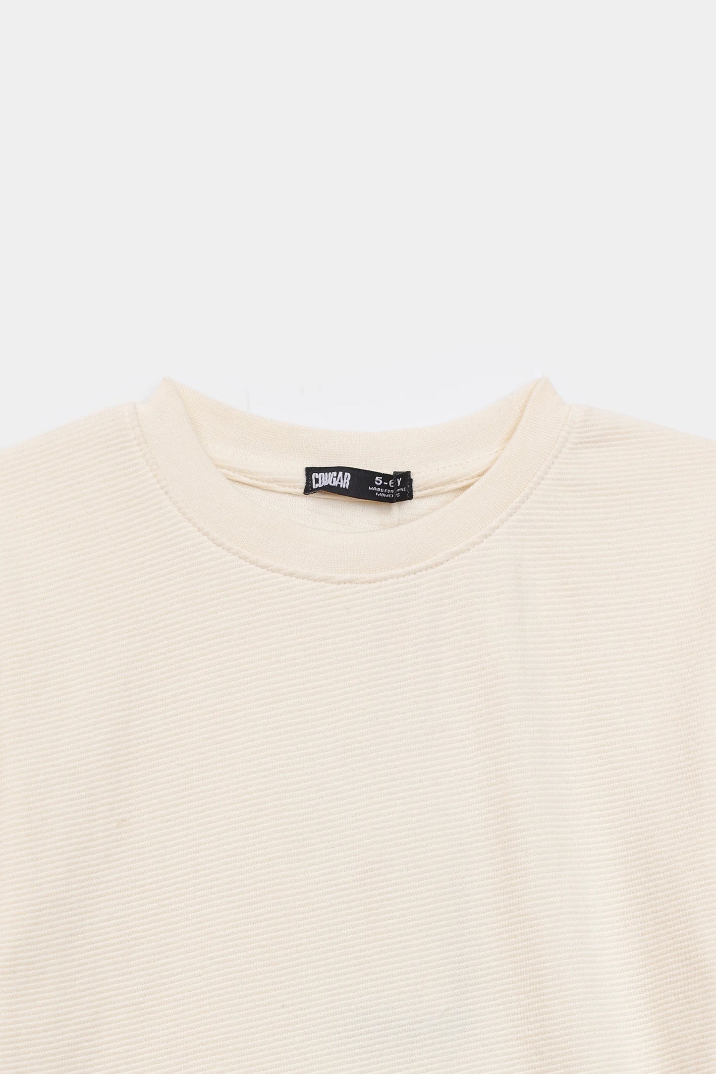 Ottoman-Knit T-Shirt - Cougar Clothing