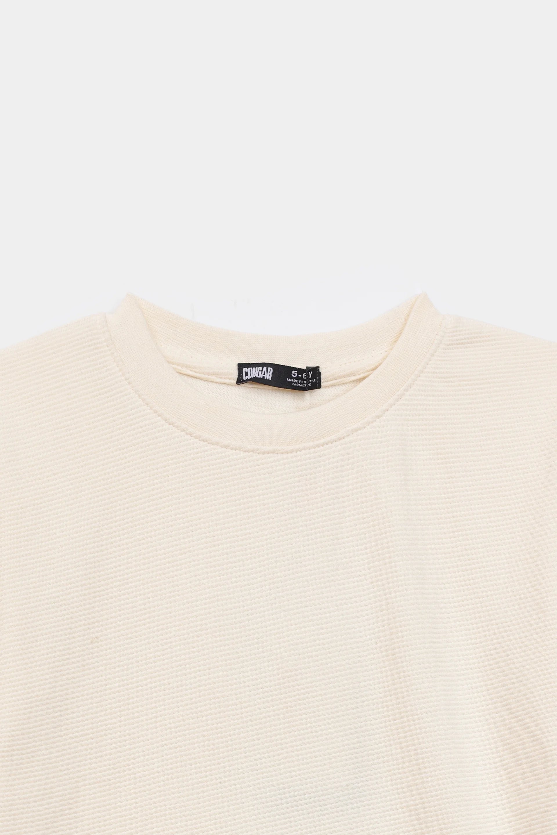 Ottoman-Knit T-Shirt - Cougar Clothing