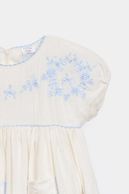 Embroidered Dress - Cougar Clothing