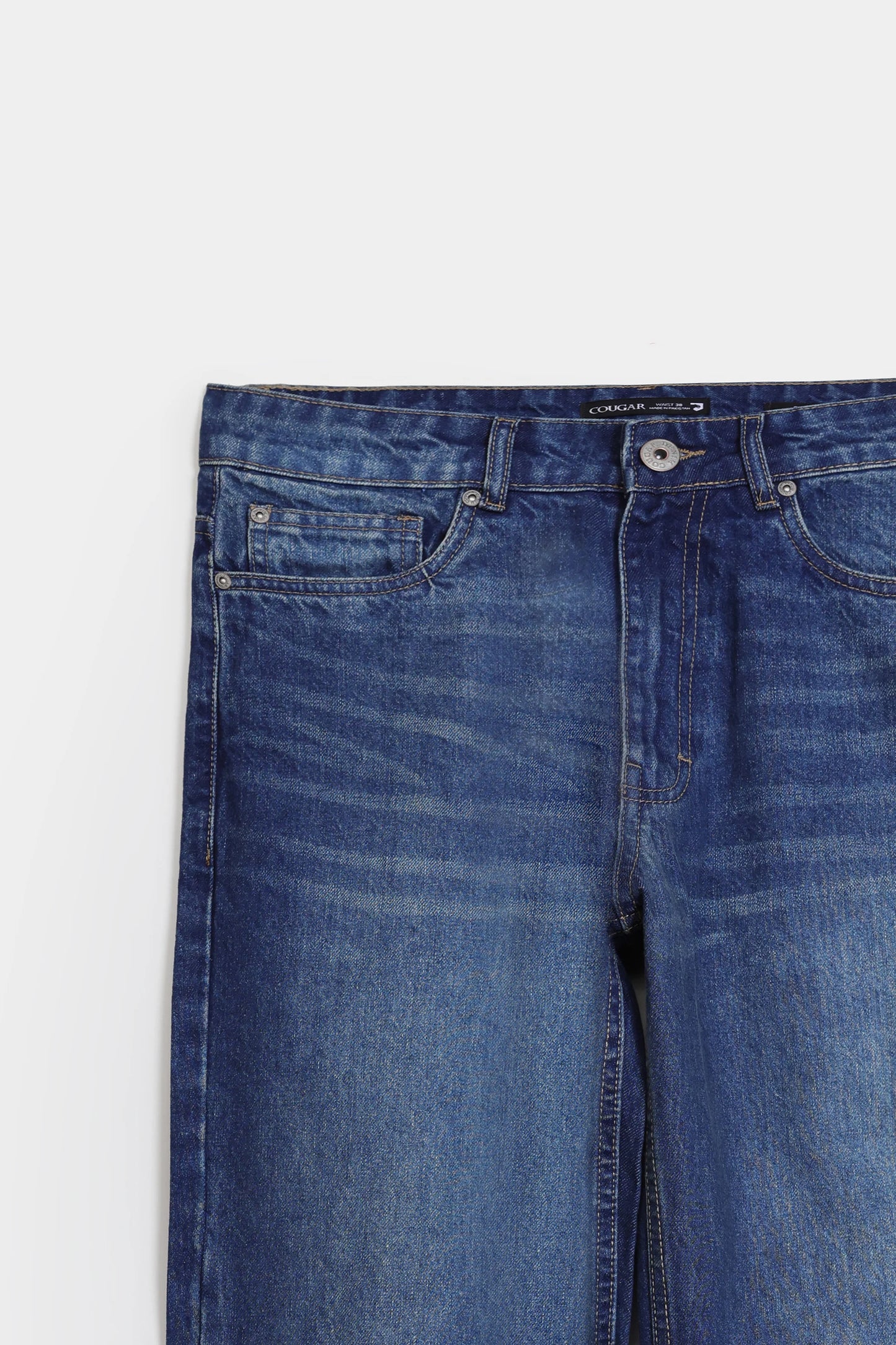 Straight Fit Jeans - Cougar Clothing