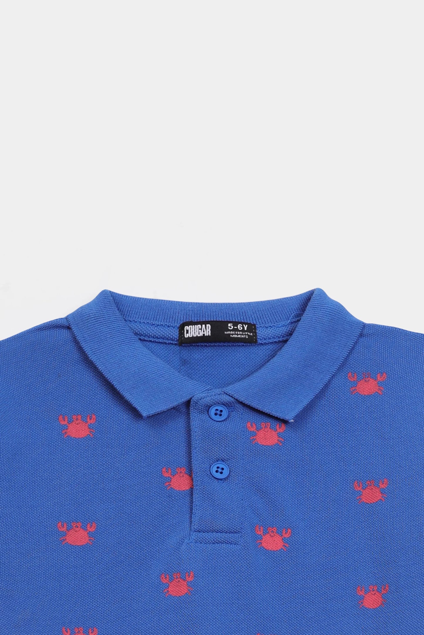 All-Over Printed Pique Polo - Cougar Clothing