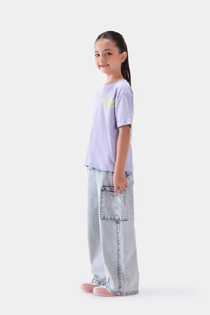Text Print T-Shirt - Cougar Clothing