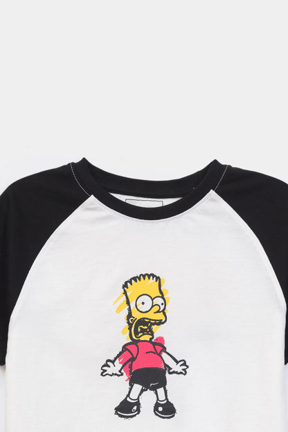 Raglan Character Graphic T-Shirt - Cougar Clothing