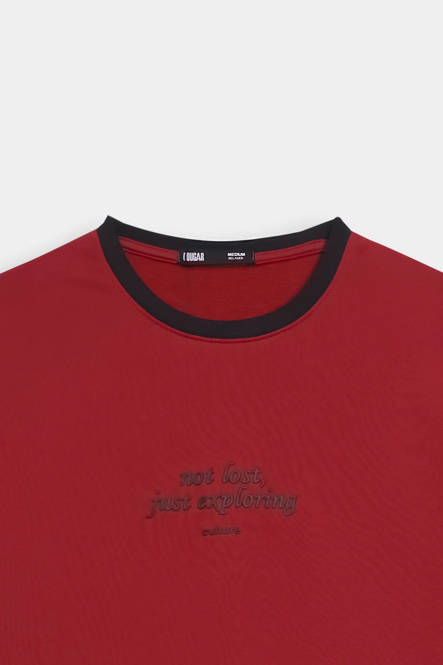 Slogan Printed T-Shirt - Cougar Clothing