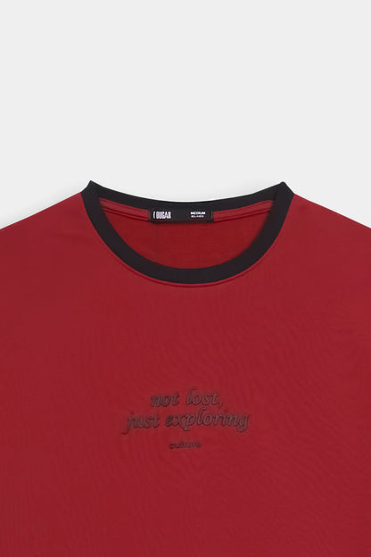 Slogan Printed T-Shirt - Cougar Clothing