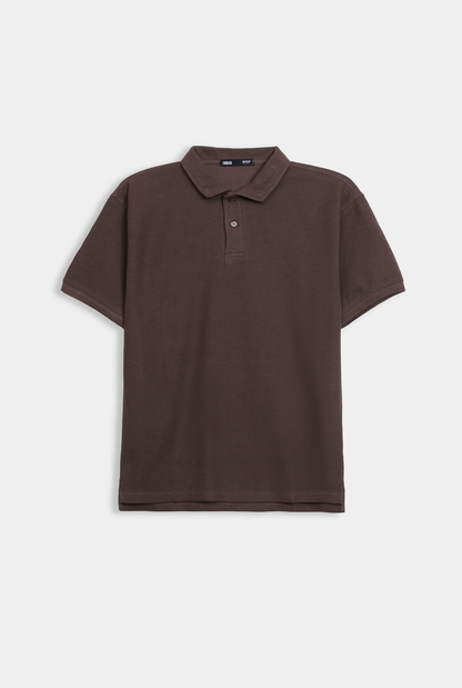 Textured Knit Polo - Cougar Clothing