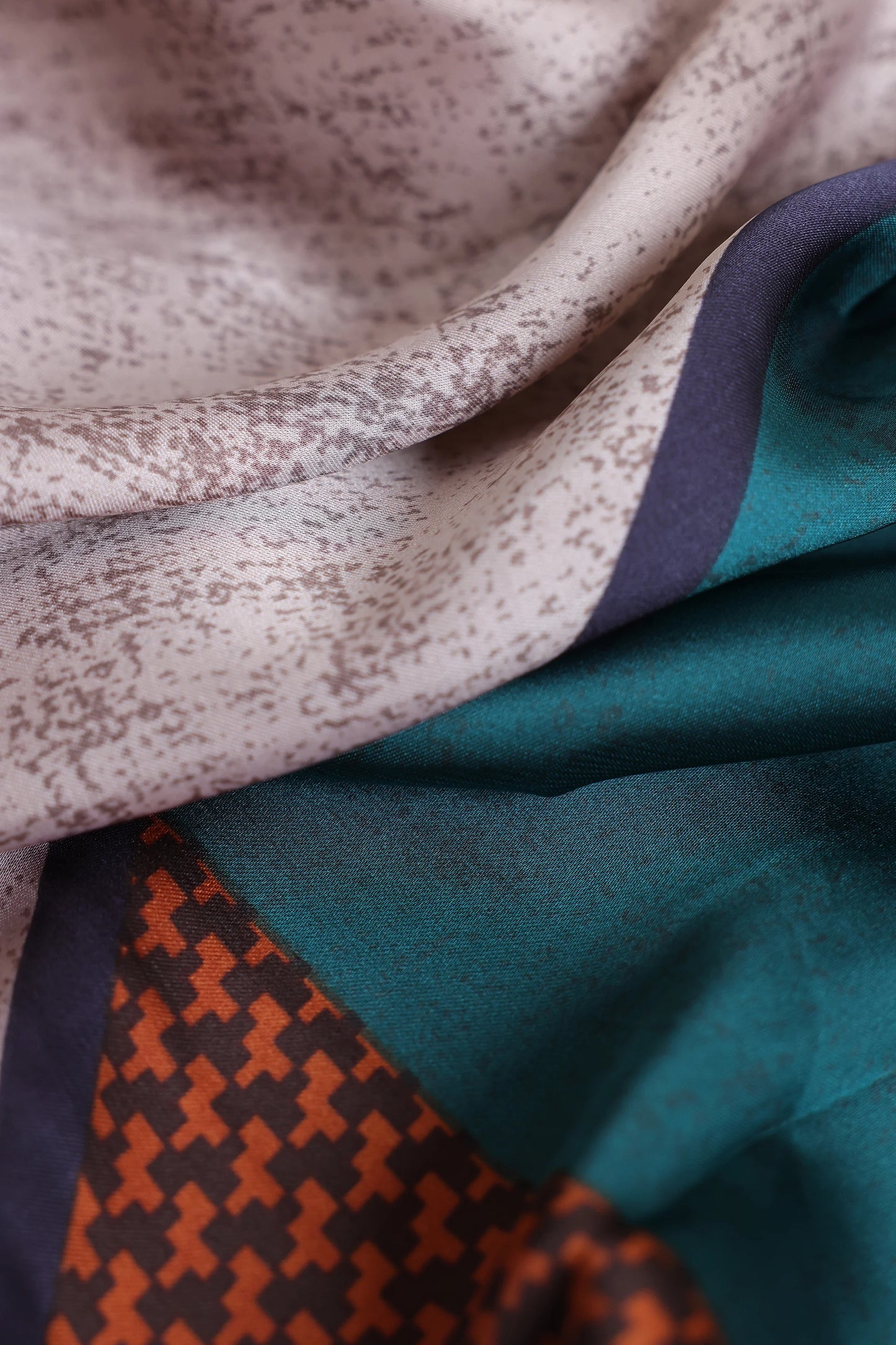 Printed Silk Scarf - Cougar Clothing