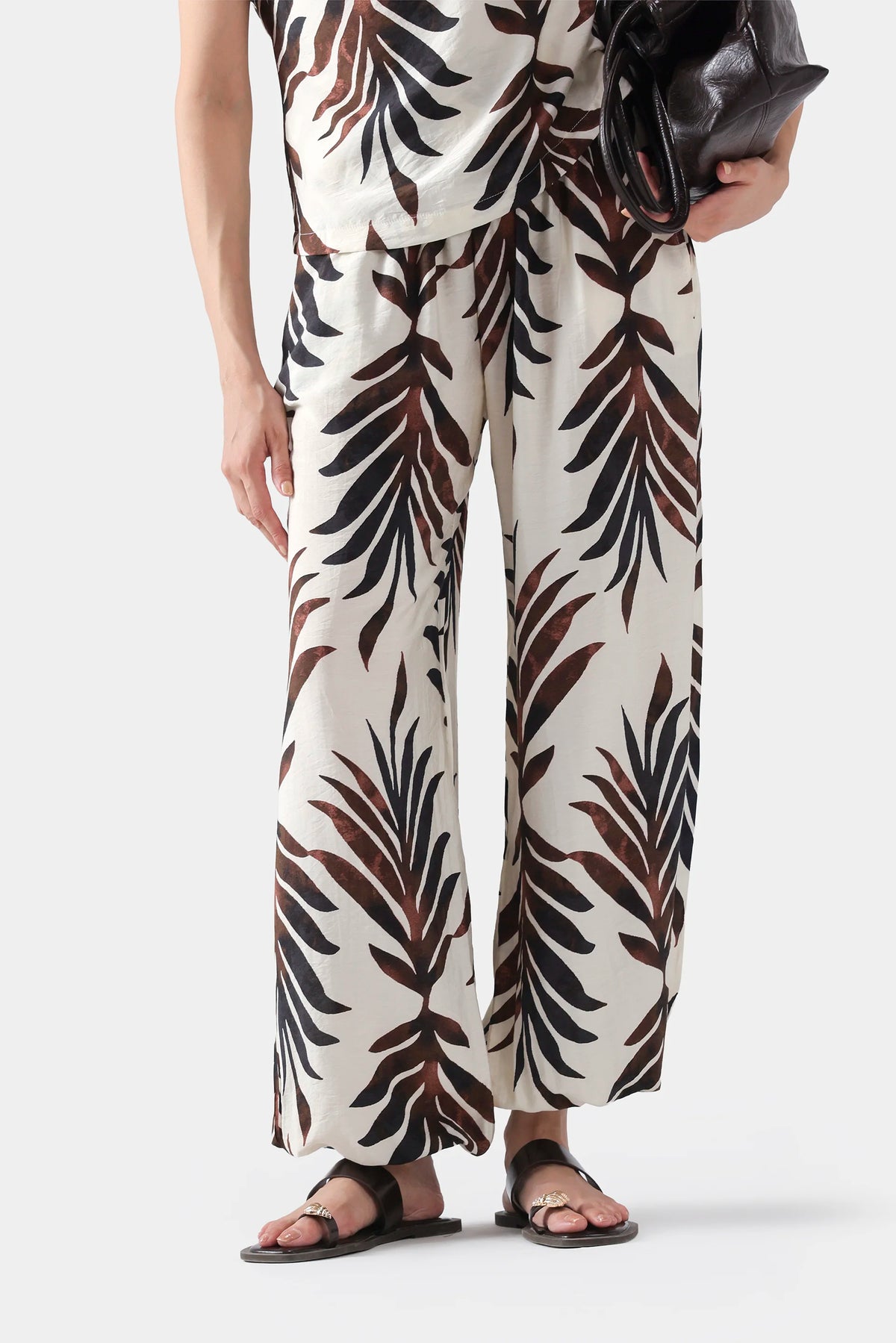 Printed Balloon Pants - Cougar Clothing