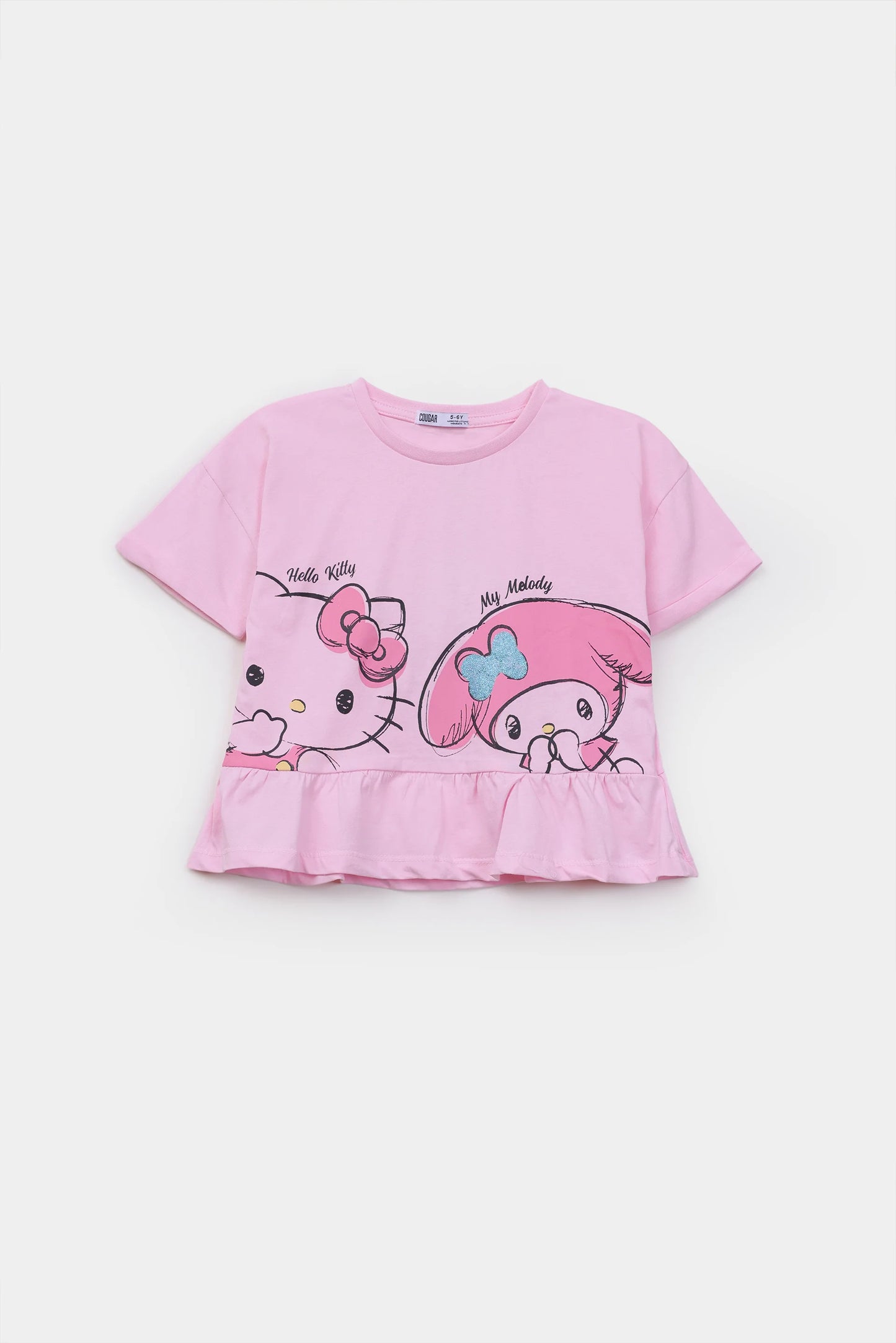 Hello Kitty Jersey T-Shirt - Cougar Clothing