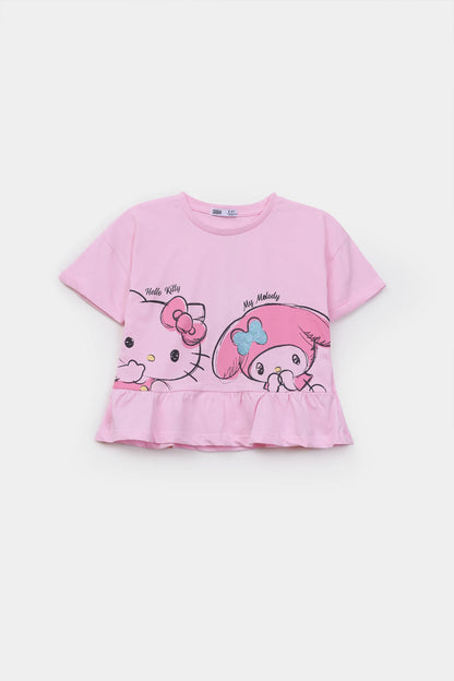 Hello Kitty Jersey T-Shirt - Cougar Clothing