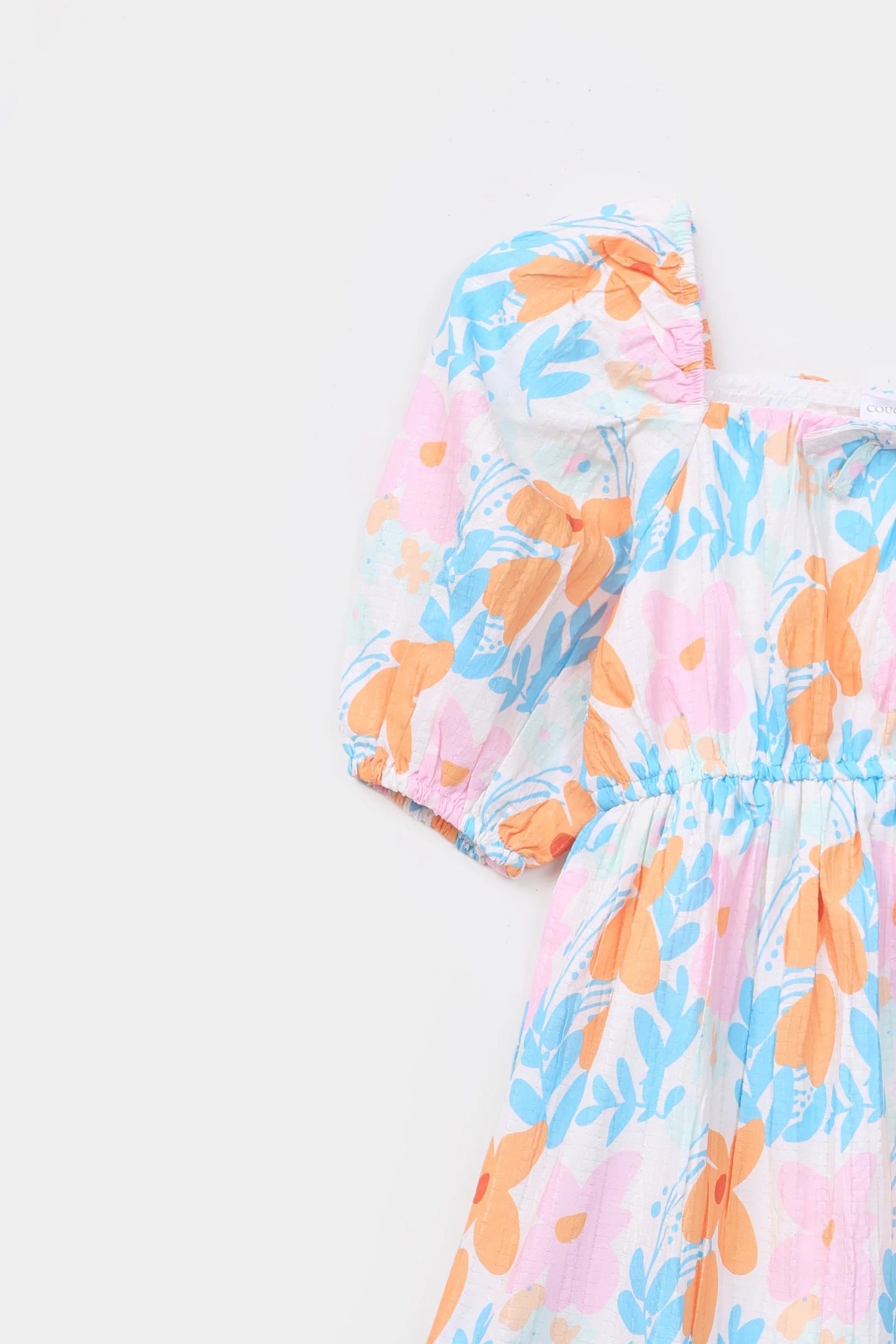 Printed Cotton Dress - Cougar Clothing