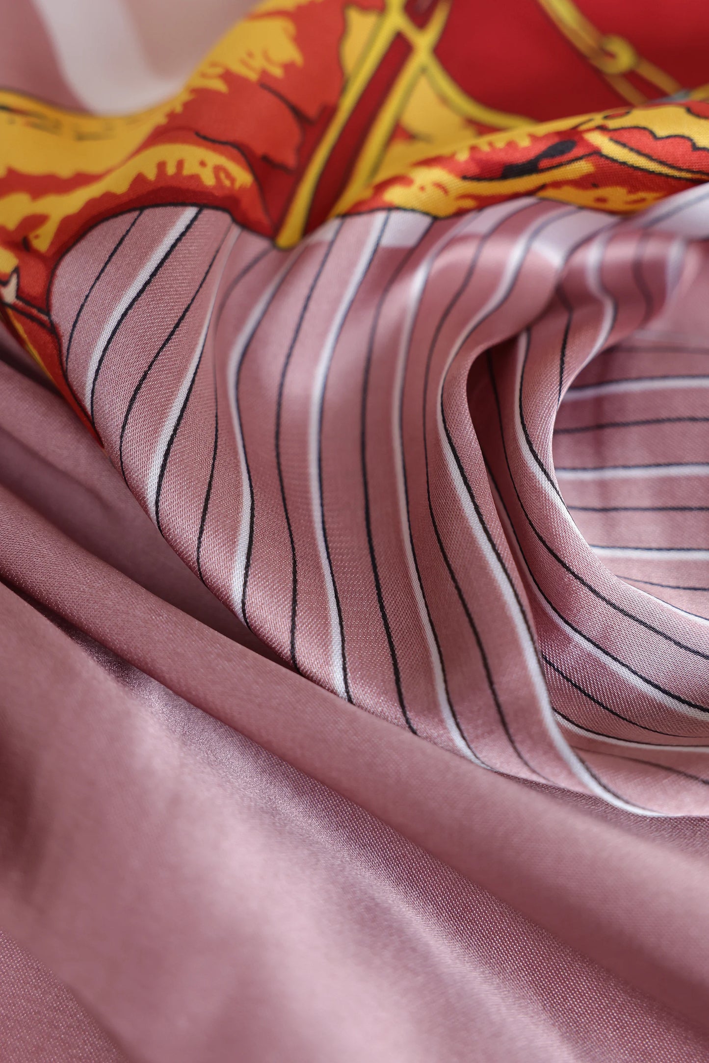 Printed Silk Scarf - Cougar Clothing