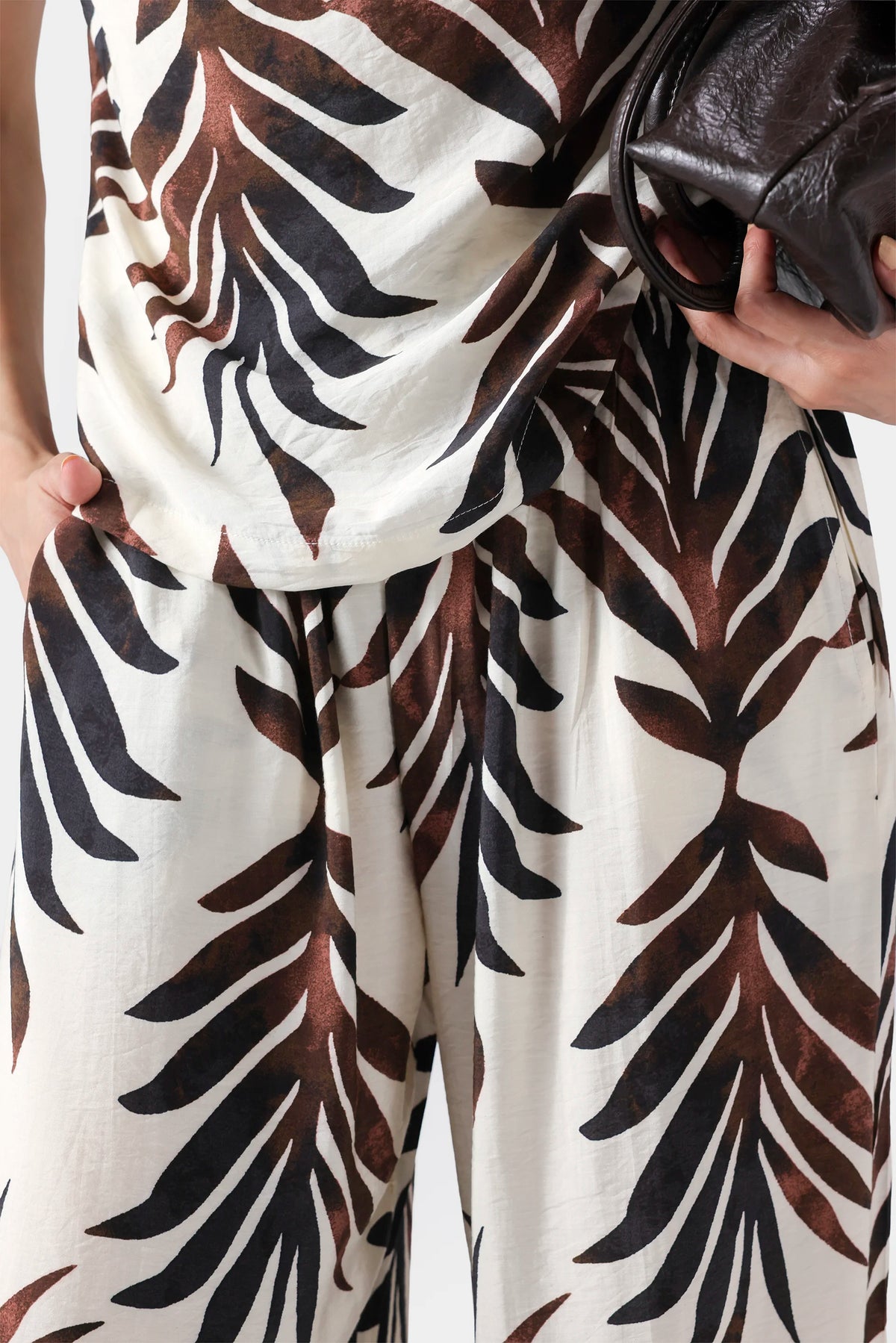 Printed Balloon Pants - Cougar Clothing