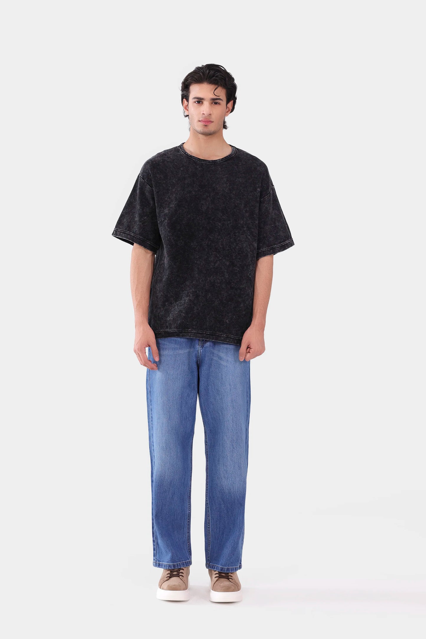 Oversized Washed T-Shirt - Cougar Clothing