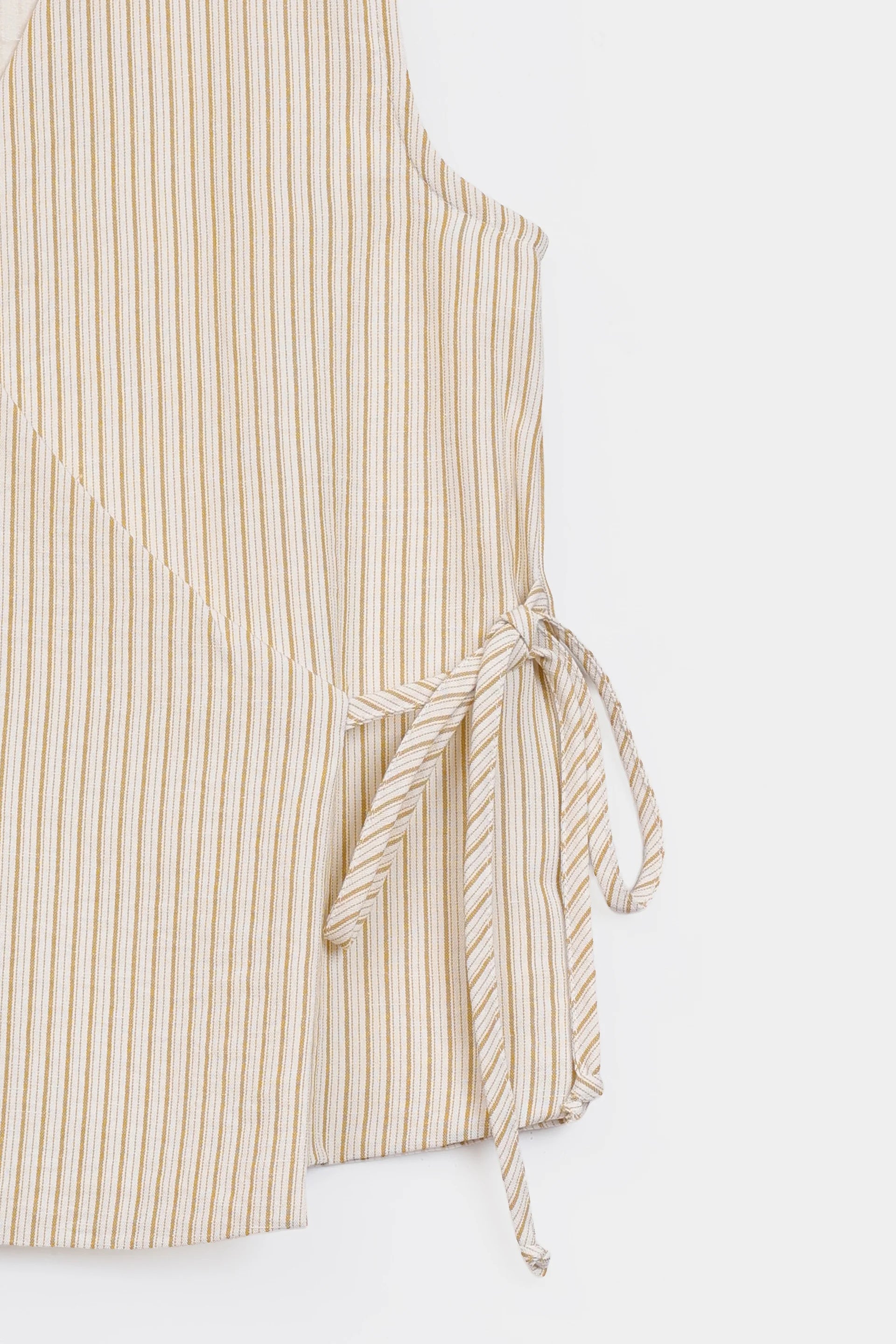 Striped Wrap Top - Cougar Clothing