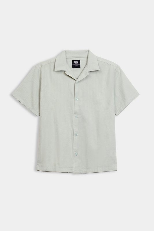 Self-Jacquard Shirt - Cougar Clothing