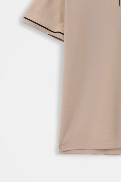 Polo With Tipping - Cougar Clothing