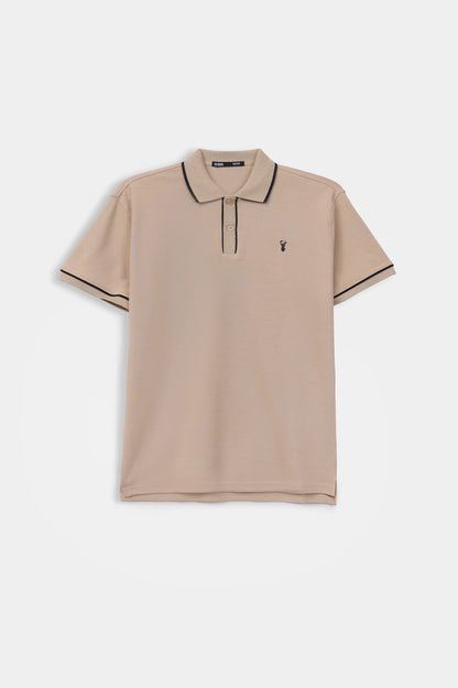 Polo With Tipping - Cougar Clothing