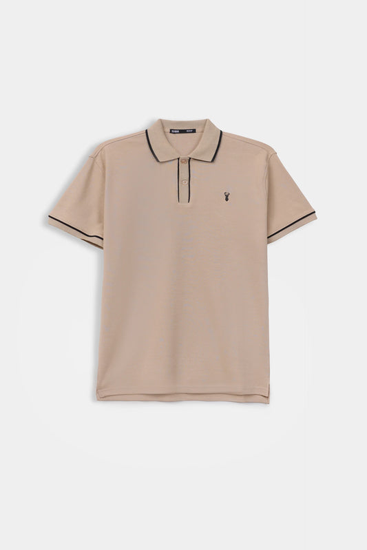 Polo With Tipping - Cougar Clothing