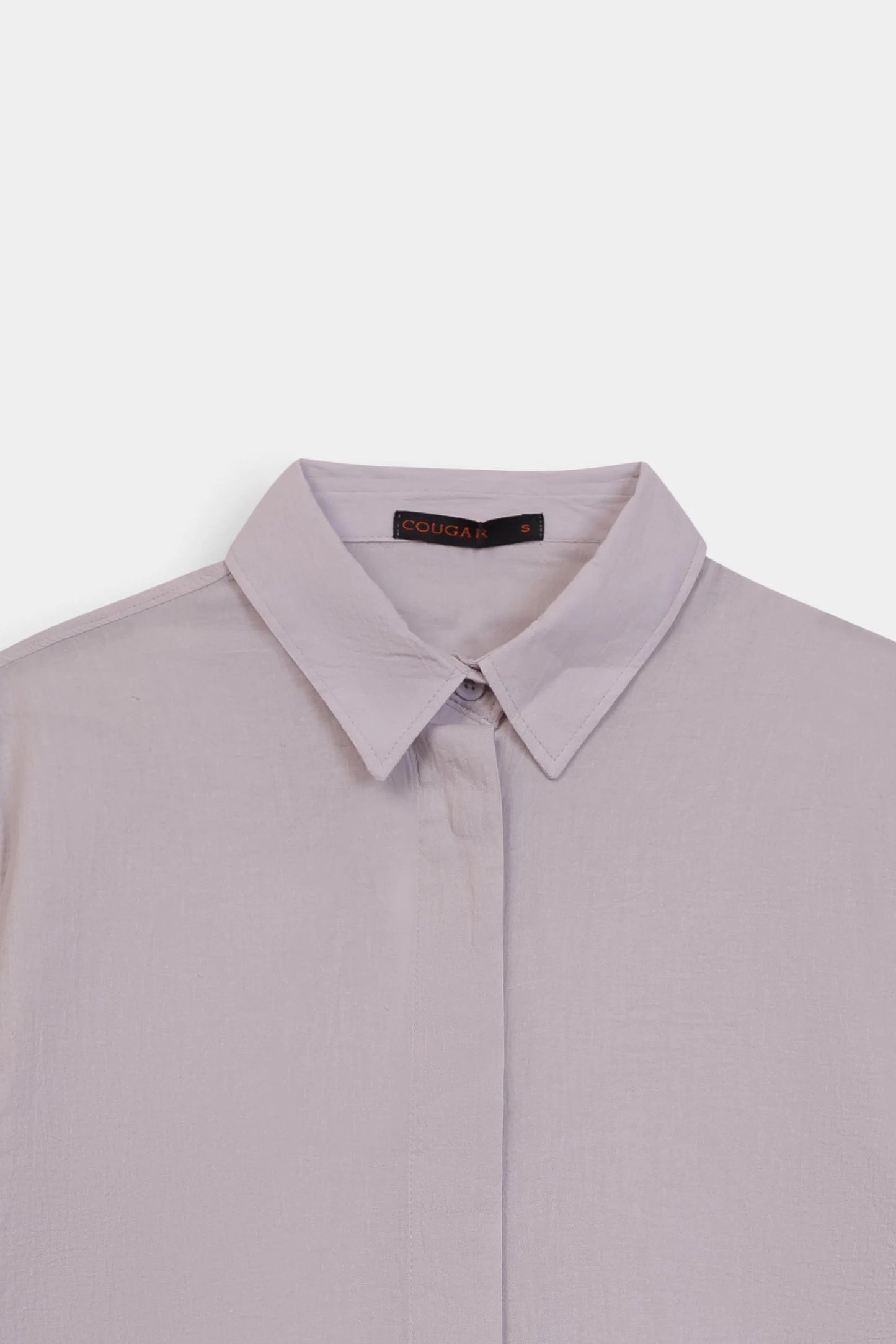 Crush Cotton Shirt - Cougar Clothing