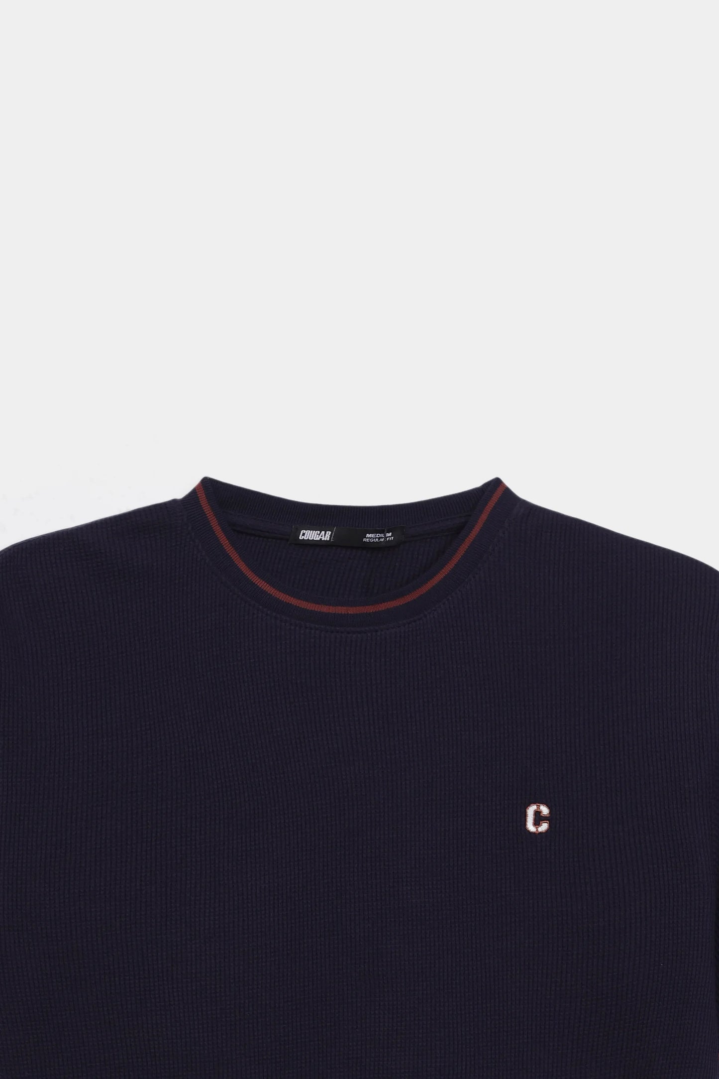 Waffle Knit T-Shirt - Cougar Clothing
