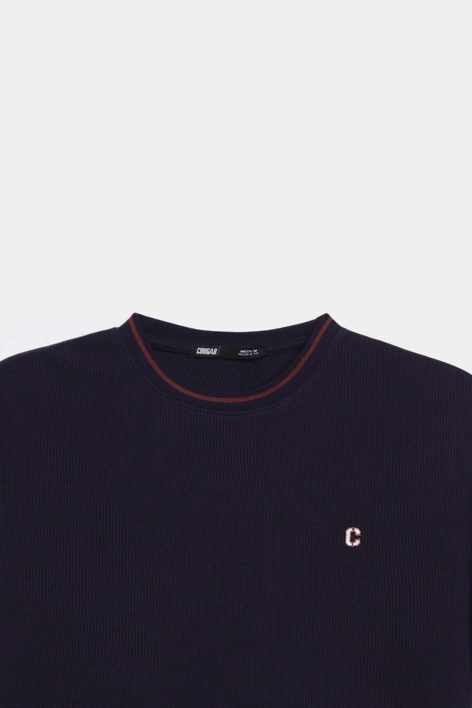 Waffle Knit T-Shirt - Cougar Clothing