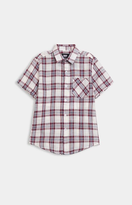 Yarn-Dyed Check Shirt - Cougar Clothing
